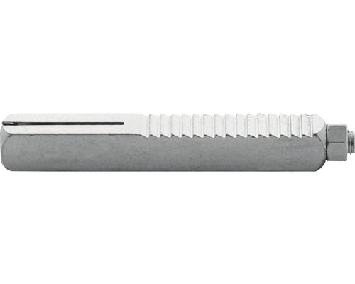 Carré de rechange avec clavette pour le montage des poignées de porte 8x60 mm Cheville à expansion métallique avec écrou
