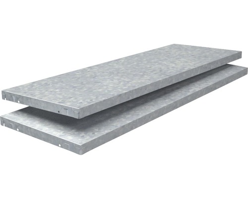 Regalboden Schulte verzinkt 100x3,5x30 cm, 2er-Pack, Stecksystem