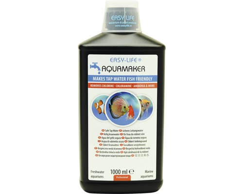 Wasseraufbereiter Easy Life AquaMaker 1 l Easy Life Aquamaker zur Aufbereitung von Leitungswasser für Aquarien, 1000 ml Flasche