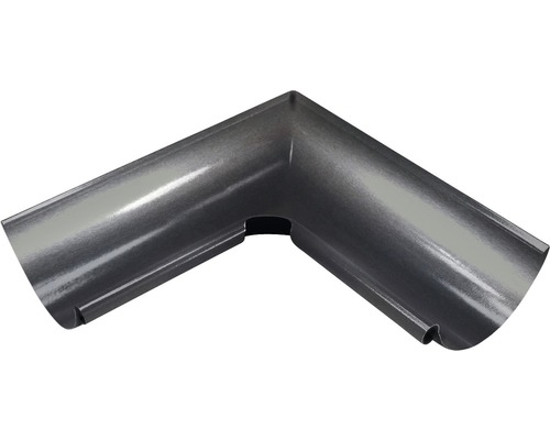 Angle extérieur PRECIT acier semi-circulaire 90 degrés Magnelis® gris DN 125 mm