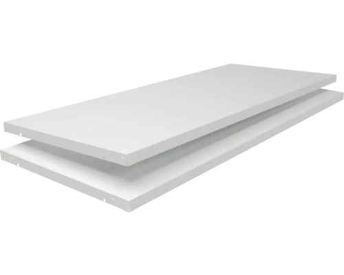 Regalboden Schulte weiß 120x3,5x50 cm, 2er-Pack, Stecksystem