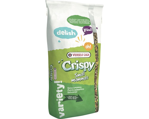 Nourriture pour rongeurs Versele-Laga Snack Crispy 10 kg Sac d''aliments Versele-Laga Crispy Small Mammals pour petits mammifères