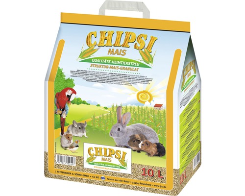 Litière pour animaux de compagnie JRS Chipsi Mais 10 l