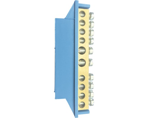 Bloc de terre avec raccords vissés