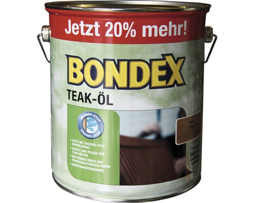 Huile pour bois Bondex Teck 3 L