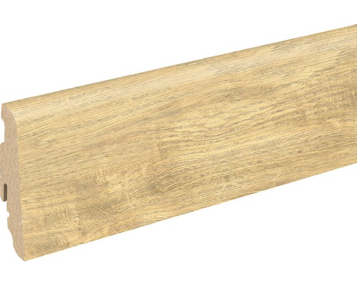 SKANDOR Sockelleiste Arizona Oak FU60L 19 x 58 x 2400 mm Sockelleiste mit Holzdekor