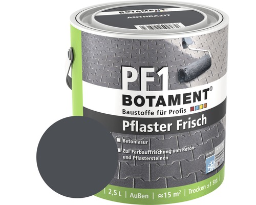 Peinture pour pavés Pflasterfrisch anthracite 2,5 l