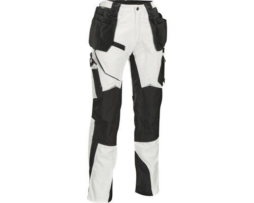 Pantalon de travail avec poches rembourrées Hammer Workwear blanc W40/L34