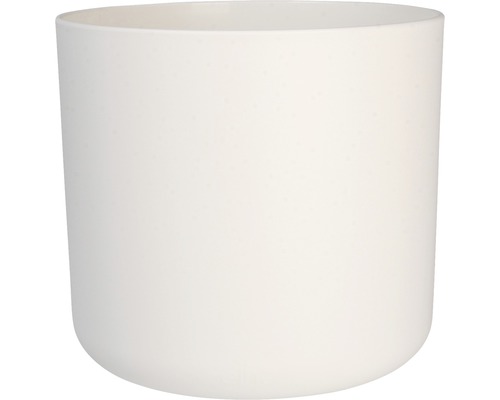 Cache-pot elho b. for soft en plastique Ø 35 h 32 cm blanc Pot de fleurs rond en plastique