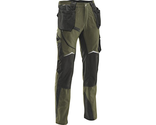 Pantalon de travail avec poches rembourrées Hammer Workwear olive W38/L34