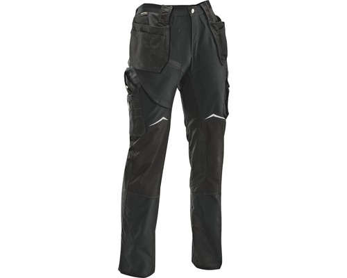 Pantalon de travail avec poches rembourrées Hammer Workwear noir W42/L34