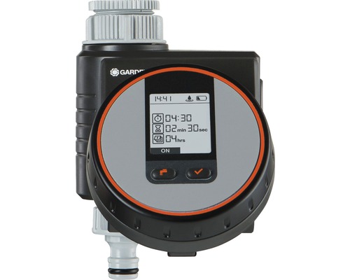 Gardena Bewässerungscomputer mit Digitalanzeige zur Steuerung der Gartenbewässerung