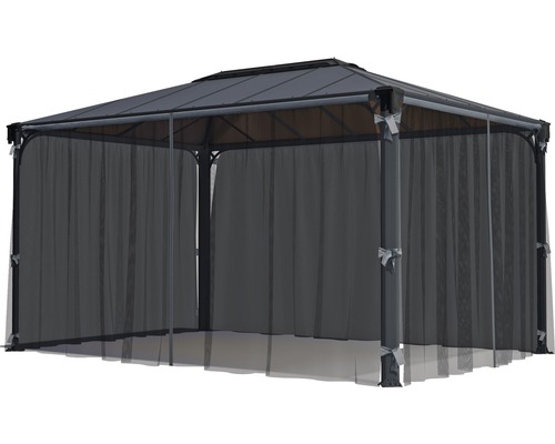 Pavillon de jardin avec moustiquaire