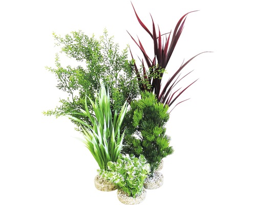 Ensemble de plantes d''aquarium artificielles pour la décoration