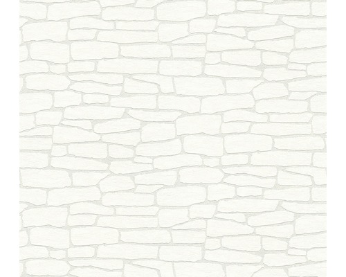 Papier peint intissé 3555-15 pouvant être peint mur Papier peint avec motif de mur de pierre