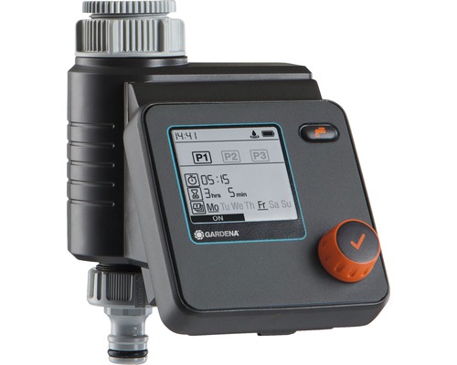 Gardena Bewässerungssteuerung mit Display zur Gartenbewässerung