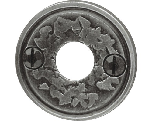 Rosace de poignée en fer forgé Ø 57 mm pour poignée de porte