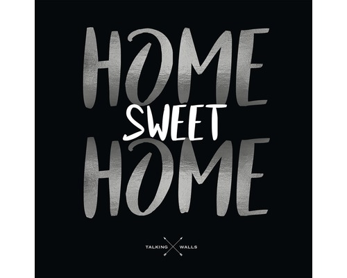 Panneau décoratif Home Sweet Home 30x30 cm