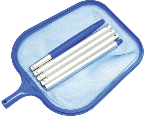 Épuisette de piscine avec manche télescopique