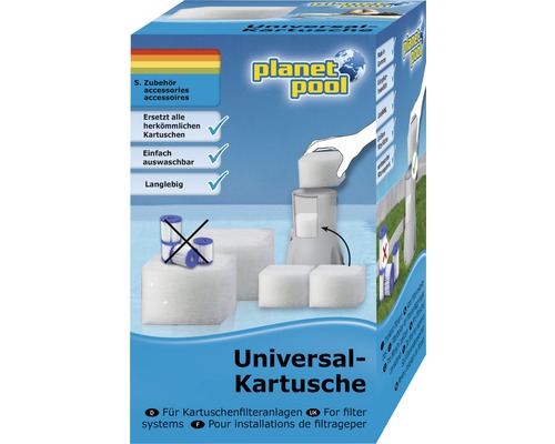 Verpackung einer Universalkartusche für Kartuschenfilteranlagen
