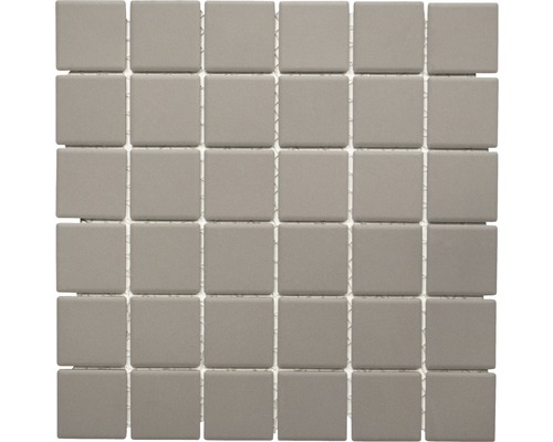 Mosaïque céramique gris non émaillé 29.1x29.1 cm