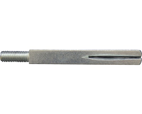 Tige de rechange rouleau fileté 8x80 mm galvanisée fixation pour poignée