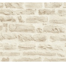 Papier peint aspect mur de pierres