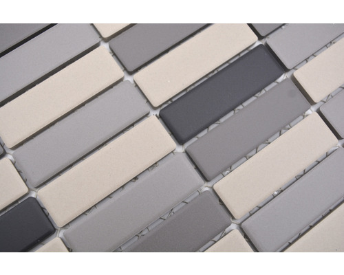 Mosaikfliese in rechteckiger Form