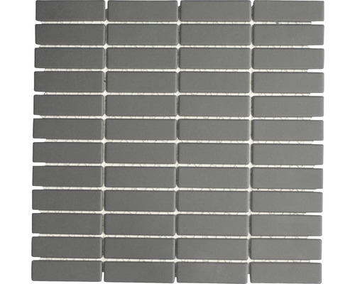Mosaïque céramique noir non émaillé 28.65x29.5 cm Mosaïque en céramique, rectangulaire