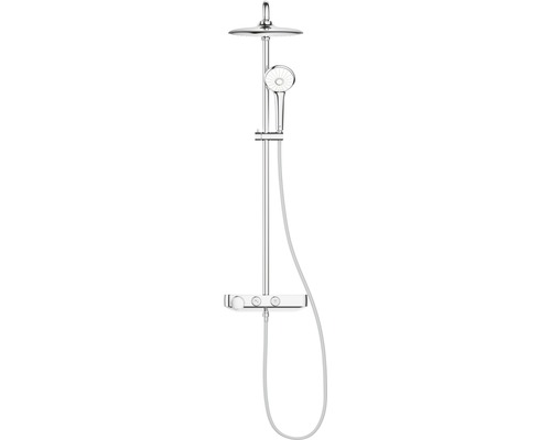 Colonne de douche avec thermostat GROHE Euphoria SmartControl System 260 Mono chrome 26509000