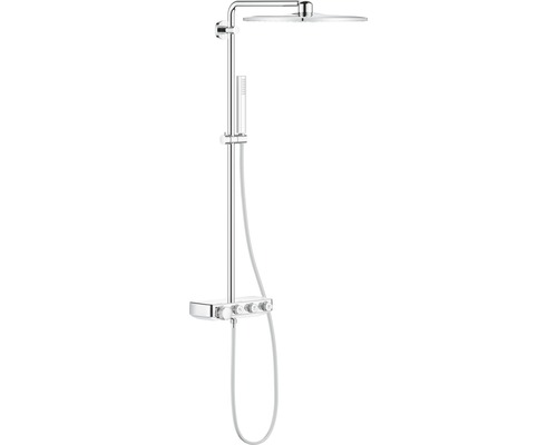 Duschsäule mit Kopfbrause und Handbrause