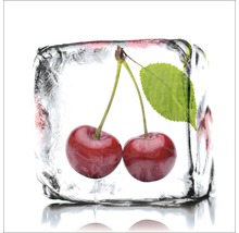 Glasbild Cherry Sorbet 30x30 cm GLA522