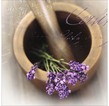 Glasbild Lovely Lavender I 30x30 cm GLA728-thumb-0