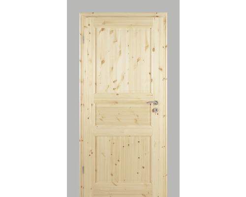 Porte intérieure Pertura Fengur style maison de campagne pin 73,5x198,5 cm tirant gauche 02/03