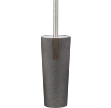 Ensemble brosse WC Sealskin Pierra gris/marron mat 361870514