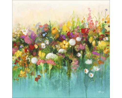 Tableau sur toile Bunch Of Flowers 40x40 cm