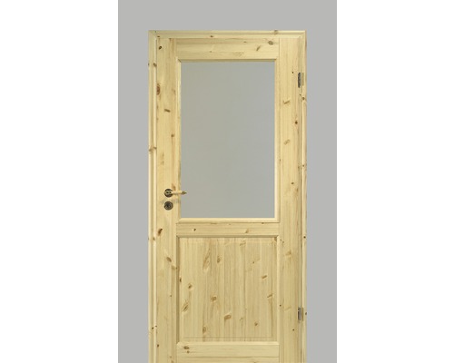 Porte maison de campagne Pertura Fengur pin 73,5x198,5 cm droite 02/LA (sans vitre)