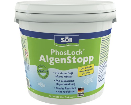 Produit anti-algues Söll PhosLock AlgenStopp 10 kg