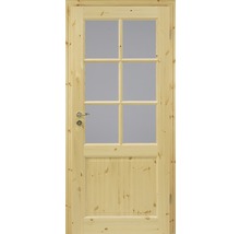 Pertura Landhaustür Fengur Kiefer lack 86,0x198,5 cm Rechts 02/SP6 (ohne Glas)