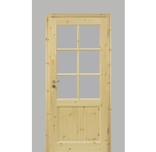Pertura Landhaustür Fengur Kiefer lack 86,0x198,5 cm Rechts 02/SP6 (ohne Glas)