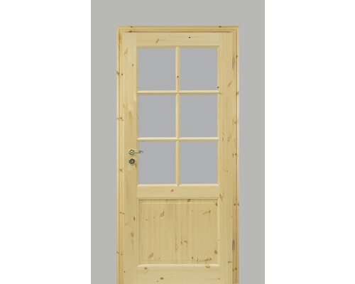 Porte maison de campagne Pertura Fengur laque pin 73,5x198,5 cm droite 02/SP6 (sans vitre)