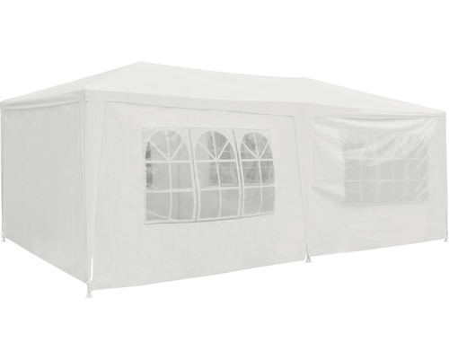 Tente de réception 3x6x2,55 m polyéthylène 120 g/m² blanc Tente de réception 3x6x2,55 m polyéthylène 120 g/m² blanc
