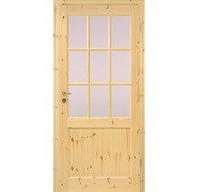Pertura Landhaustür Fengur Fichte lack 98,5x198,5 cm Rechts 02/SP9 (ohne Glas)