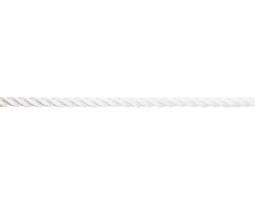 Corde polyester rotative Ø 26 mm blanc au mètre