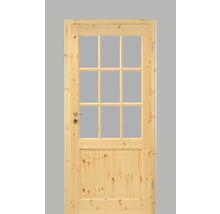 Pertura Landhaustür Fengur Fichte lack 98,5x198,5 cm Rechts 02/SP9 (ohne Glas)