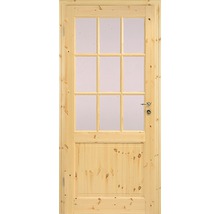 Pertura Landhaustür Fengur Kiefer 98,5x198,5 cm Links 02/SP9 (ohne Glas)
