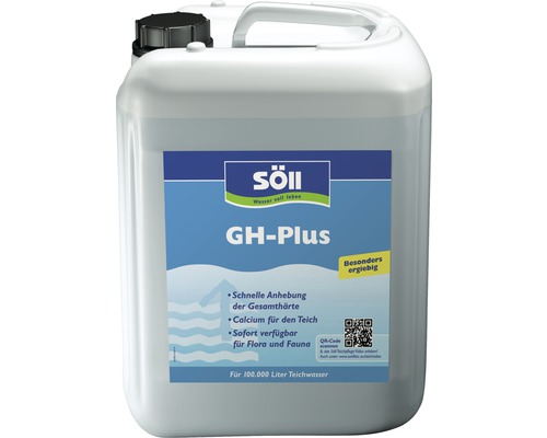 GH-Plus Söll 5 l pour une augmentation rapide de la dureté totale