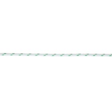 Turboleinen Polyester Ø 16 mm weiß-grün Meterware