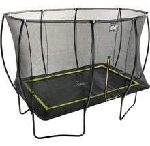 Trampoline de jardin rectangulaire avec filet de sécurité