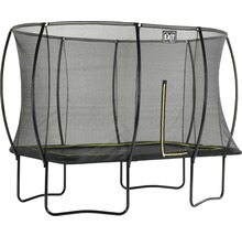 Trampoline de jardin rectangulaire avec filet de sécurité